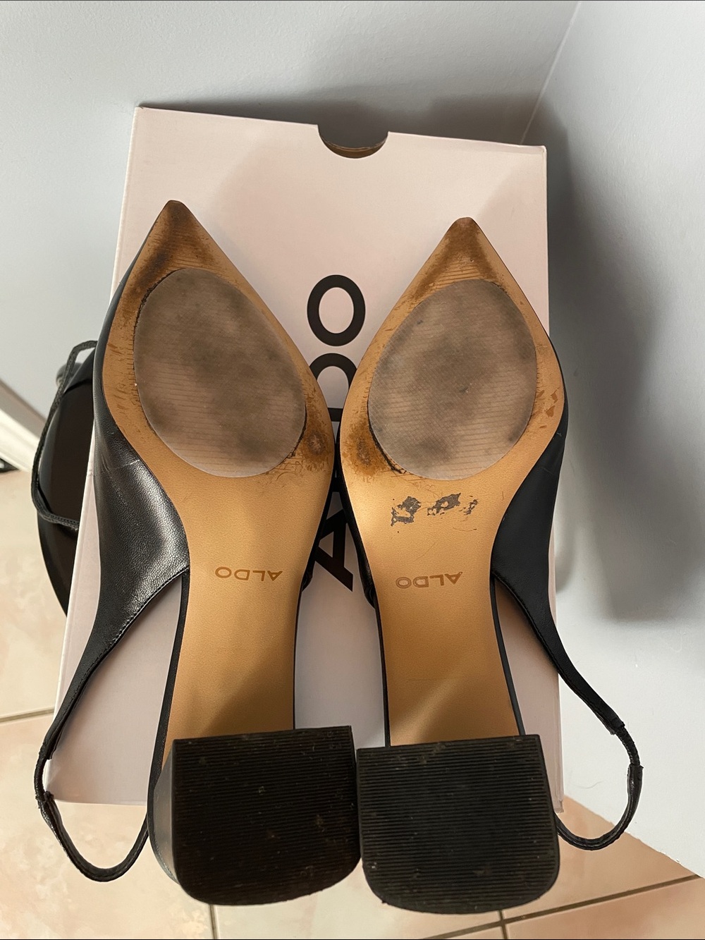 Aldo Uliana Slingback Block Heel - Picture 6 of 10